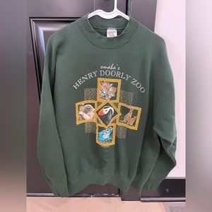 Vintage Omaha’s Henry Doorly Zoo Crewneck